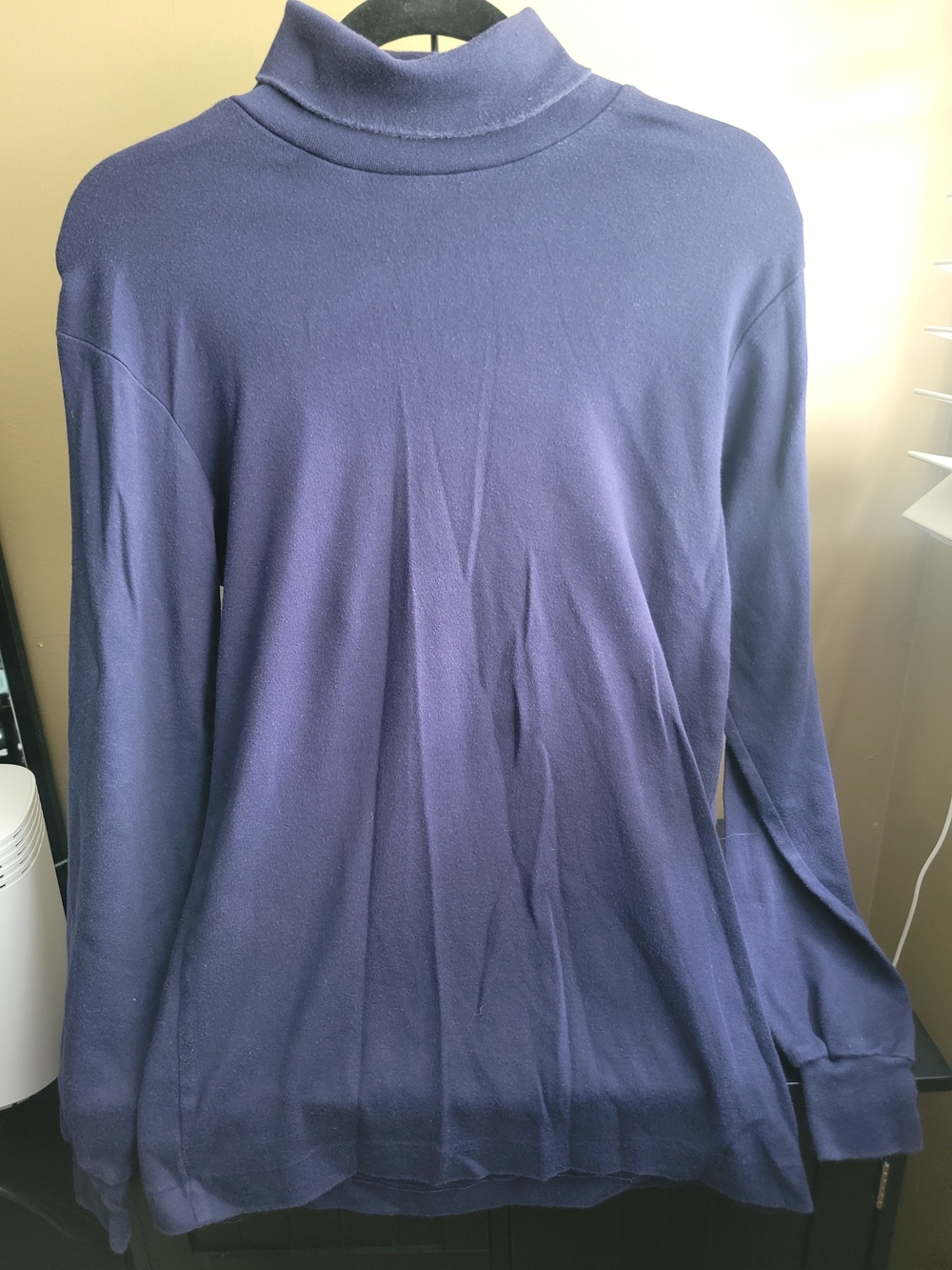 Eddie Bauer Navy Turtleneck Sweater